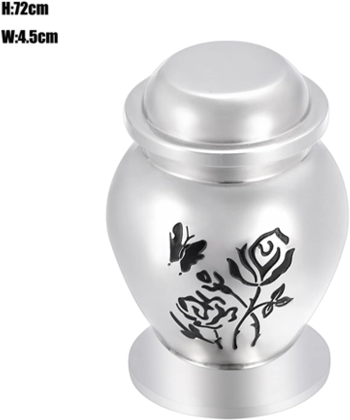 SHEIL 73 * 45mm Engravable Funeral Urns for Ashes Keepsake Urns Bone Ash Holder Cremation Urns Funeral Casket