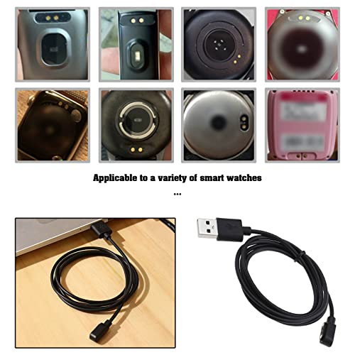 Be In Your Mind 2Pcs Watch Charger Cables Replacement Compatible with Willful ID205 ID205U ID205s ID205L ID216 SW01 SW021 Watch Magnetic Charger Cord - Image 3