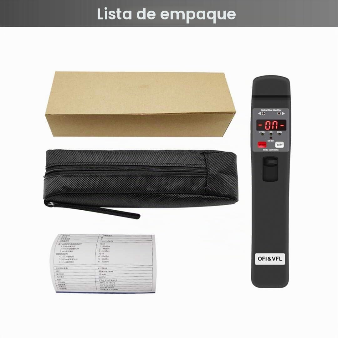 TMOFI-401 Identificador de fibra óptica en vivo con localizador visual de fallas para fibra de 0,25 mm 0,9 mm 3,0 mm, Optical Fiber Identifier 800-1700 nm Operación de una tecla
