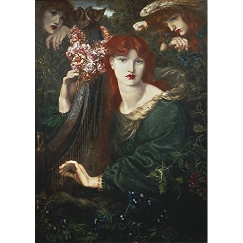 Rossetti Dante Gabriel (1828-1882) La Ghirlandata 1873 Pre-Raphaelite Art Oil On Canvas United Kingdom London Guildhall Art Gallery ? AisaEverett Collection Poster Print (18 x 24)