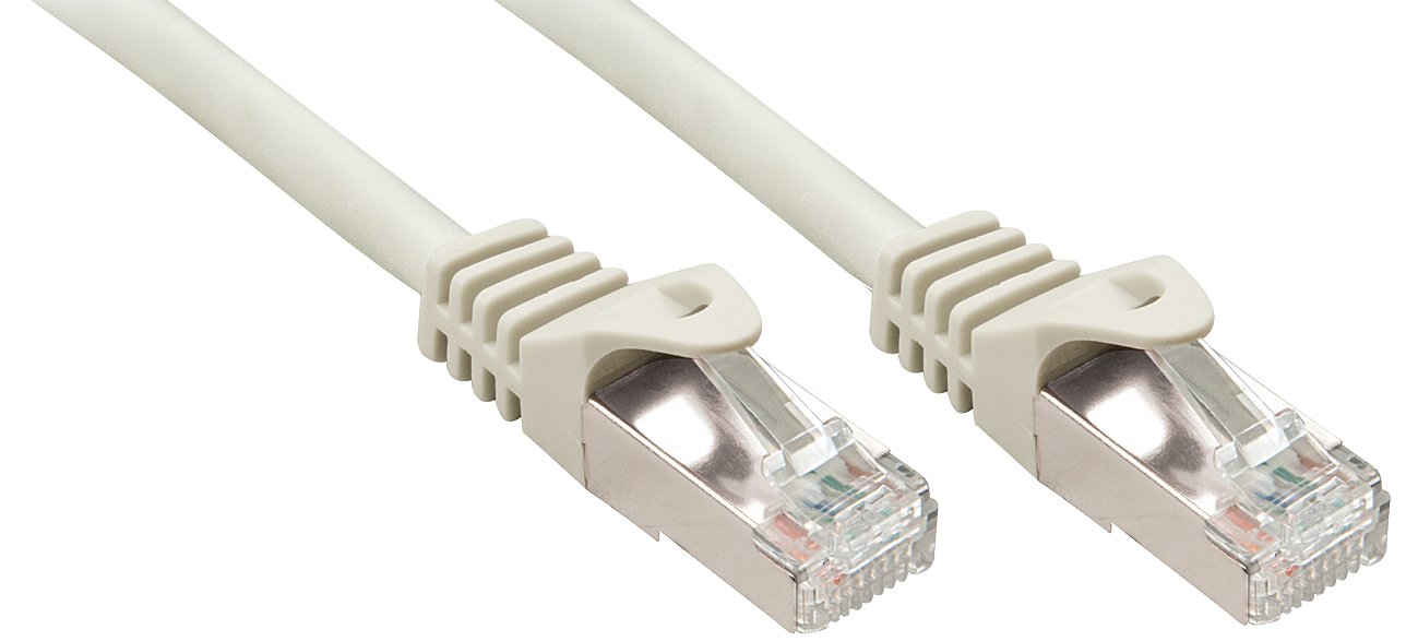 Lindy 48390 0.5 m Cat5e F/UTP (FTP) Grey Networking Cable – Networking Cables (0.5 m, Cat5e, F/UTP (FTP), RJ-45, RJ-45, Grey)