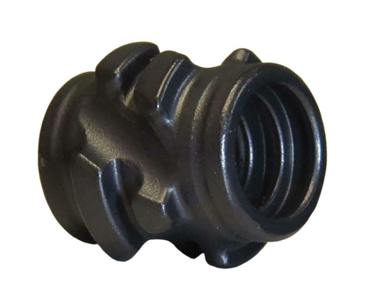 HAMSKEA ARCHERY SOLUTIONS 1/8" Anti-Glare Raptor Aluminum Hunting Bow Sight Peep, Black