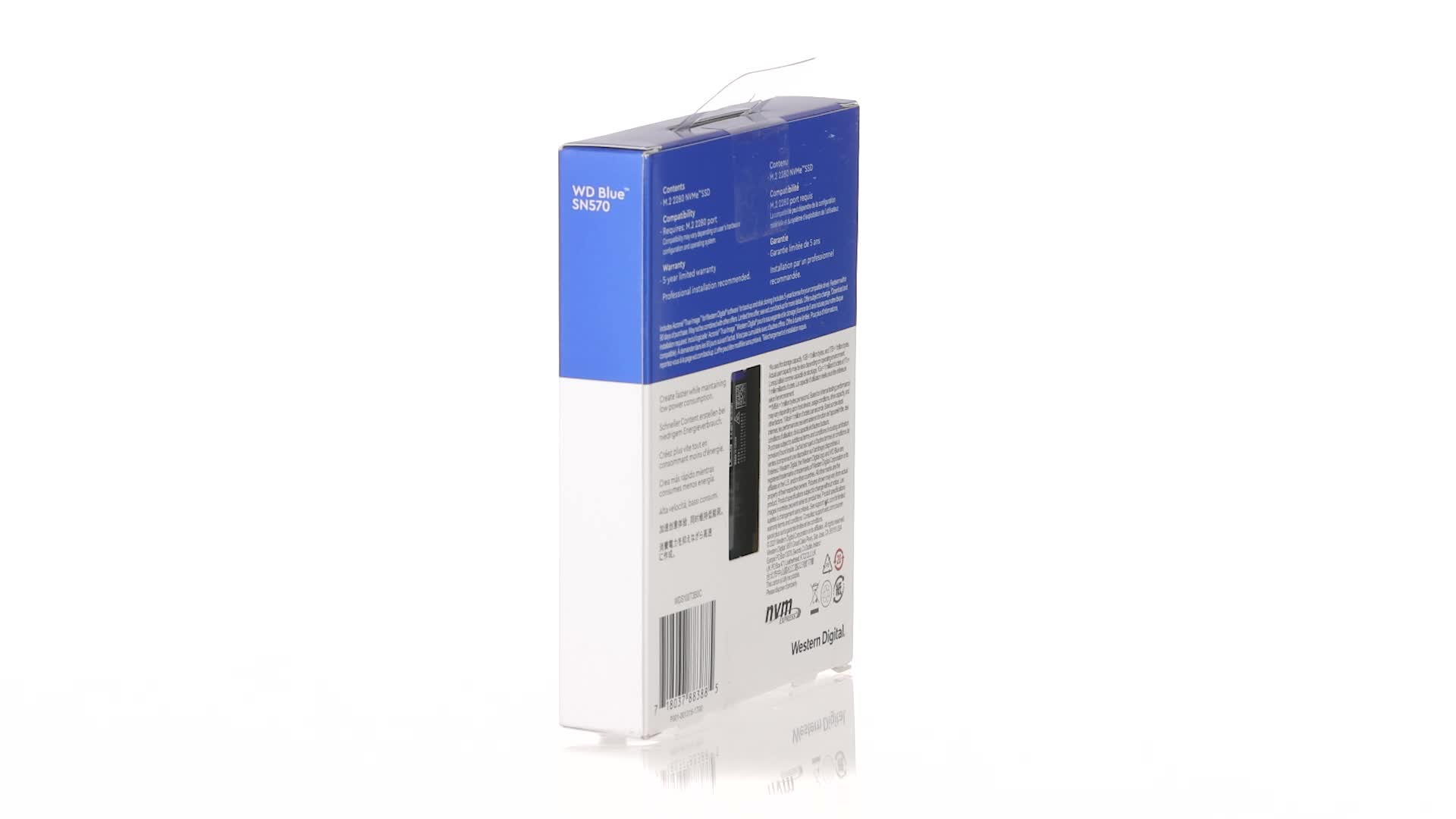 Western Digital 1TB WD Blue SN570 NVMe Internal Solid State Drive