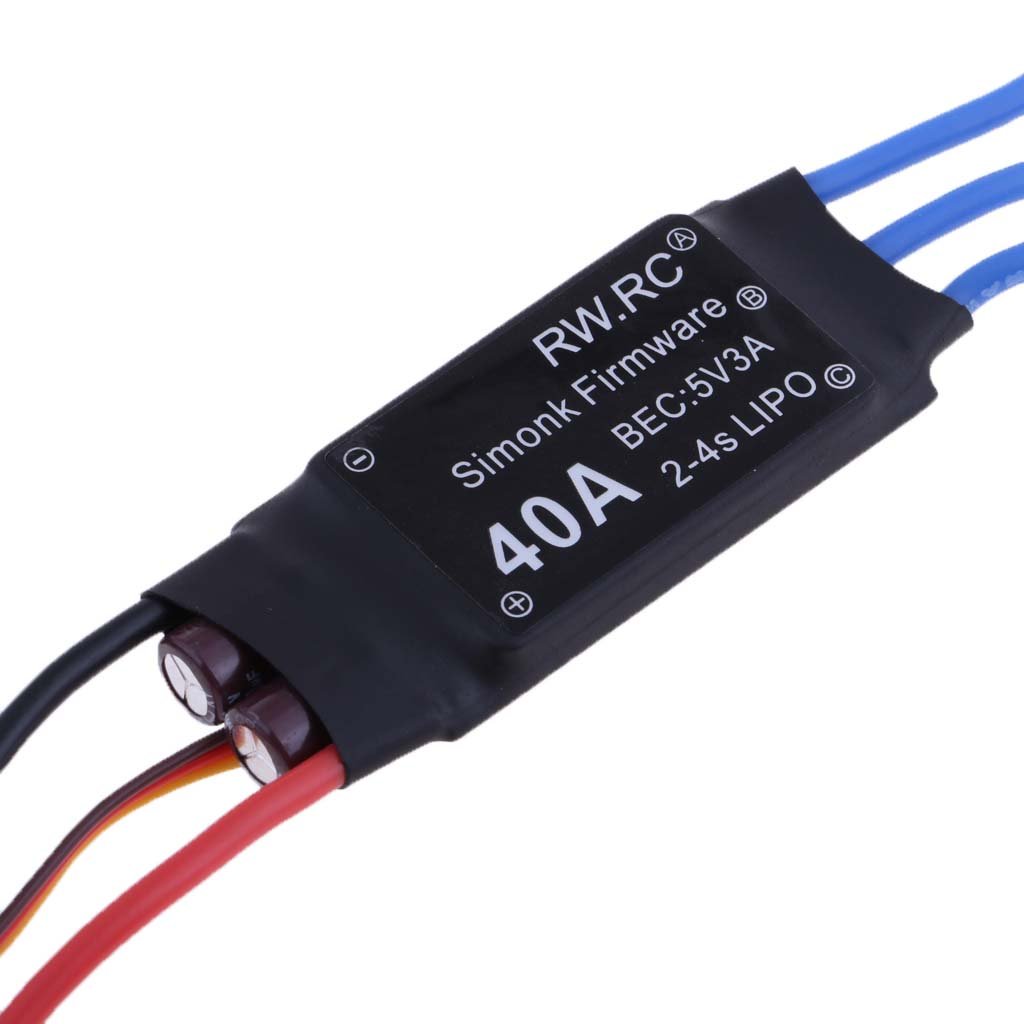 30A/40A 2-4S RC Brushless ESC Speed Controller for RC FPV Racing Drone Parts 40A26