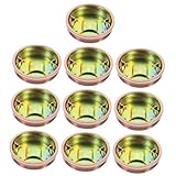 TOPBATHY 10 Stück Fassdeckel Verschlusskappe Wasserfass Abdeckung Ölfass Spunddeckel Kappen Deckel Stahl Aluminium Schlüssel Motoröldeckel Fässer Versiegelter Fassstopfen Spund