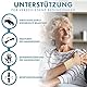 Actesso Elastische Handgelenkbandage – Handgelenk Bandagen für Verstauchungen, RSI, Sehnenscheidenentzündung oder Sport – Für Linke oder Rechte Hand (Mittelgroß Beige)