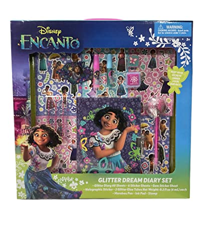 Innovative Designs Disney Encanto Glitter Dream Diary Set
