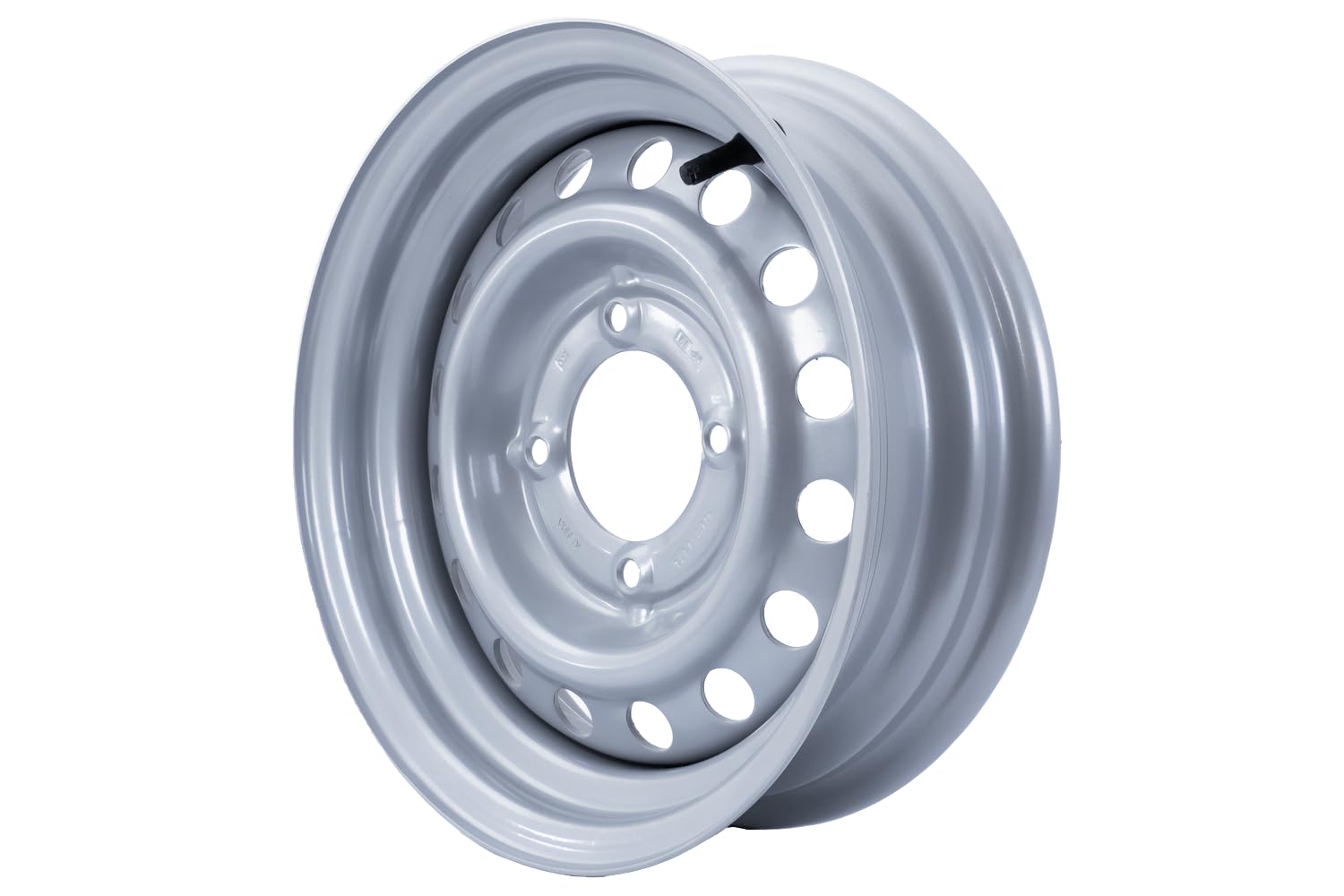 KENDA Llanta de acero de 13 pulgadas para remolque ligero, rueda 4Jx13"H2 con anclaje 4x115 y ET:0, capacidad de carga de 450 kg para transporte seguro y estable