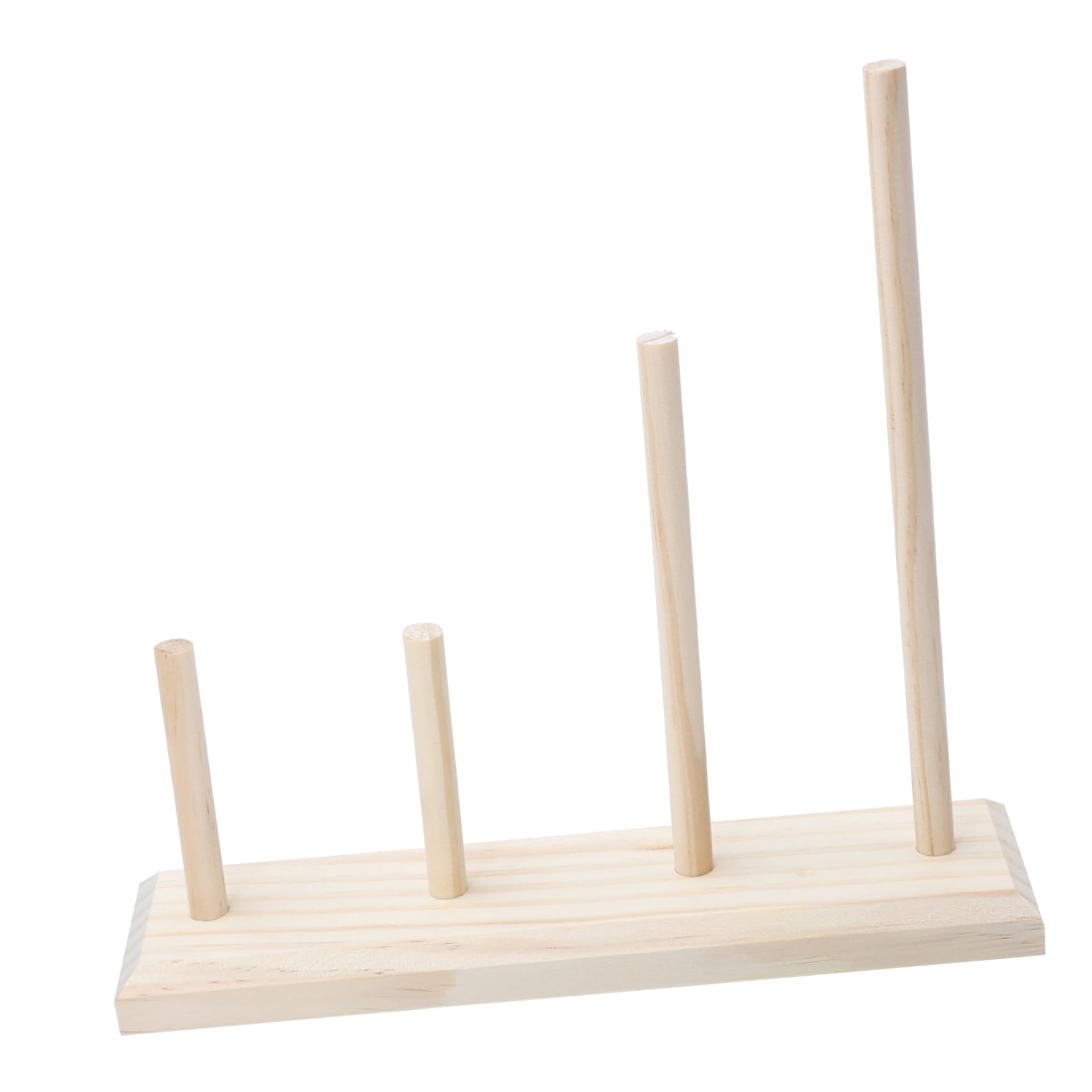 BESTYASH 1Pc Practical Hair Tie Holder Rack Display Stand for Bands Bracelets and Hair Accessories Compact Storage Organizer for Home and Shop Use