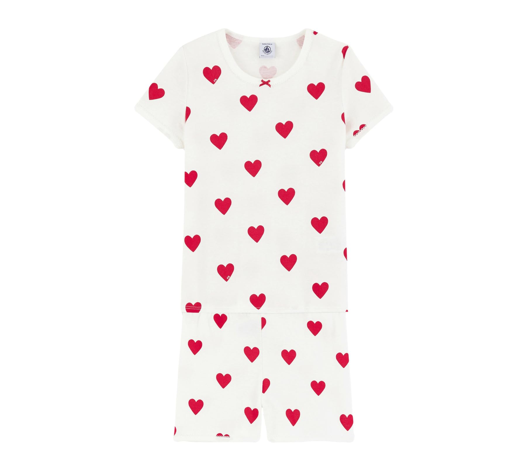 Petit Bateau Mädchen A00kg Pyjacourt (1er Pack)