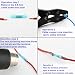 CESFONJER 40 Pcs 16-14 AWG del calor a tope conectores de cable...
