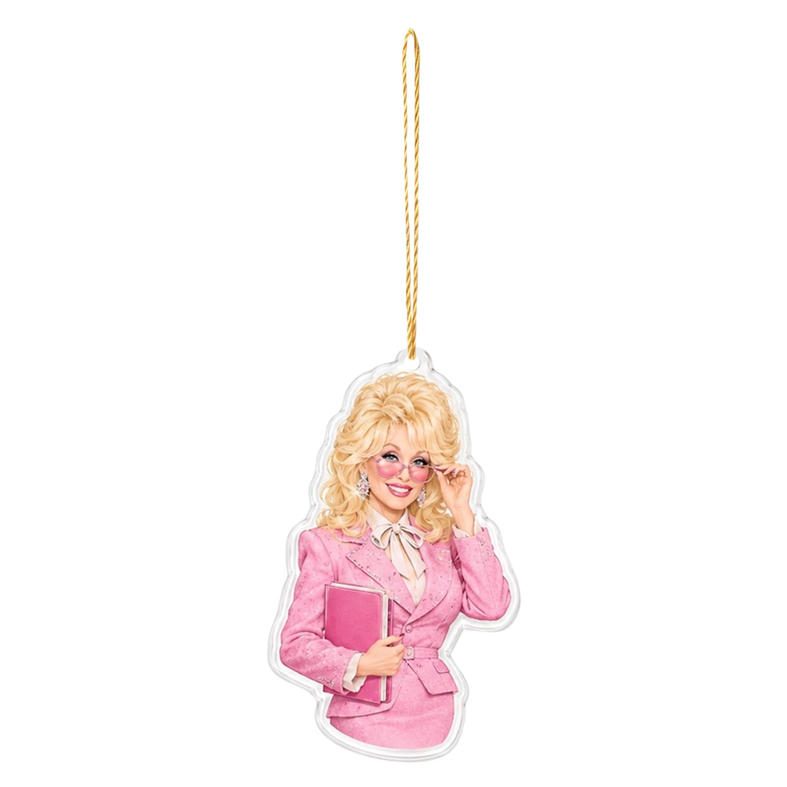 Dolly Ornament Christmas Tree Memorial Parton Christmas Ornament Acrylic — image 1