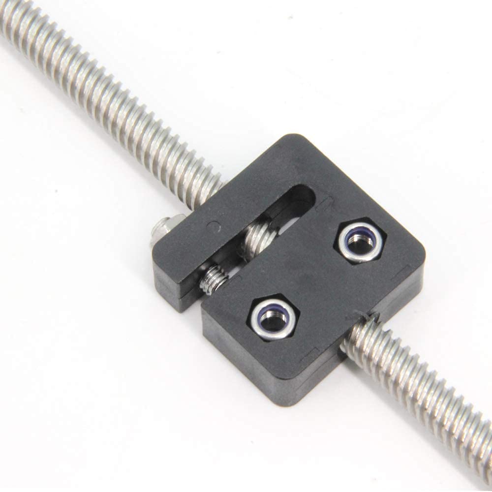 2PCS Anti-Backlash Nut Block for 8mm Diameter, 2mm Pitch 2mm Lead POM Screw Nut for CNC and 3D Printer (2mm Lead-1-heads) — Amazon image 8