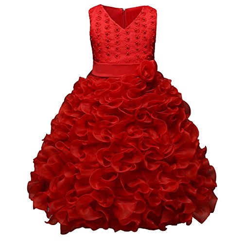 red dress birthday outfit