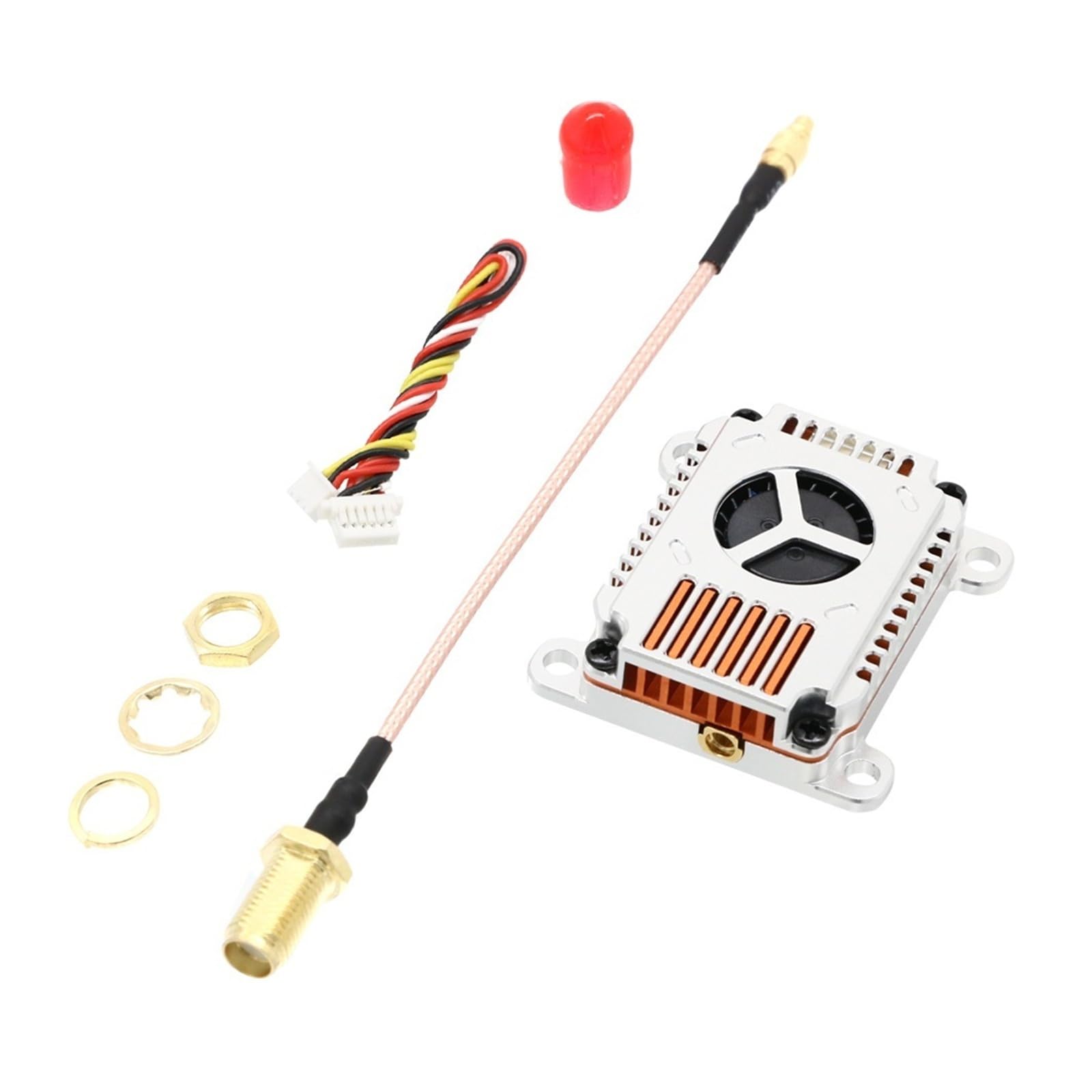 Trasmettitore FPV a lungo raggio regolabile 5.8G 3W VTX 48CH 25-3000mW