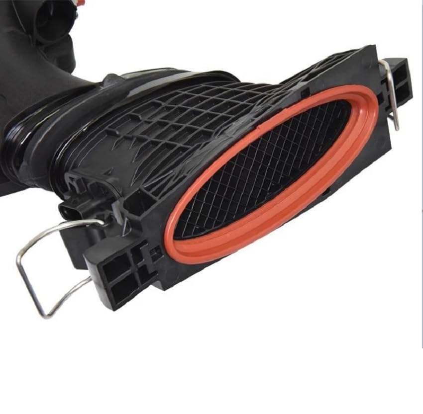 Manguera de conducto de aire del motor, medidor de masa de aire del colector de admisión, compatible con Mercedes-Benz W212 W204 W166 A6420901742 6420901642 A6420900048 (4 pines)