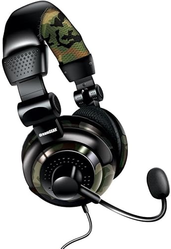 dreamGEAR Universal Elite - Auriculares estéreo amplificados con cable para juegos PS4, Xbox One, PS3, Xbox 360, Wii, WiiU e incluso PC, DGUN-2574