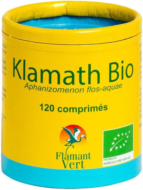 Flamant Vert Klamath BIO Micro Algae AFA 120 Tablets of 500 mg
