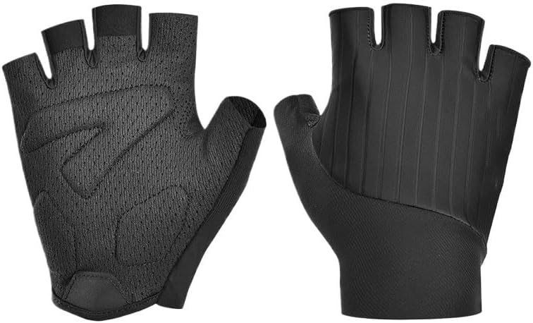 Cycling Outdoor Fitness Shock Absorption Anti-Slip Breathable Half Finger Sports Nylon Gloves