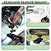 Radar Mount Mirror Mount Bracket，Aluminum Radar Detector Mount (for Uniden R7 R8 R8w Radar Detector Mount)