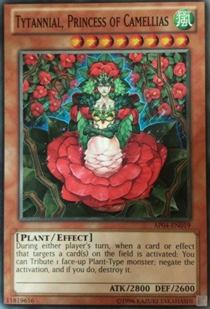 YU-GI-OH! - Tytannial, Princess of Camellias (PGLD-EN088) - Premium Gold - Unlimited Edition