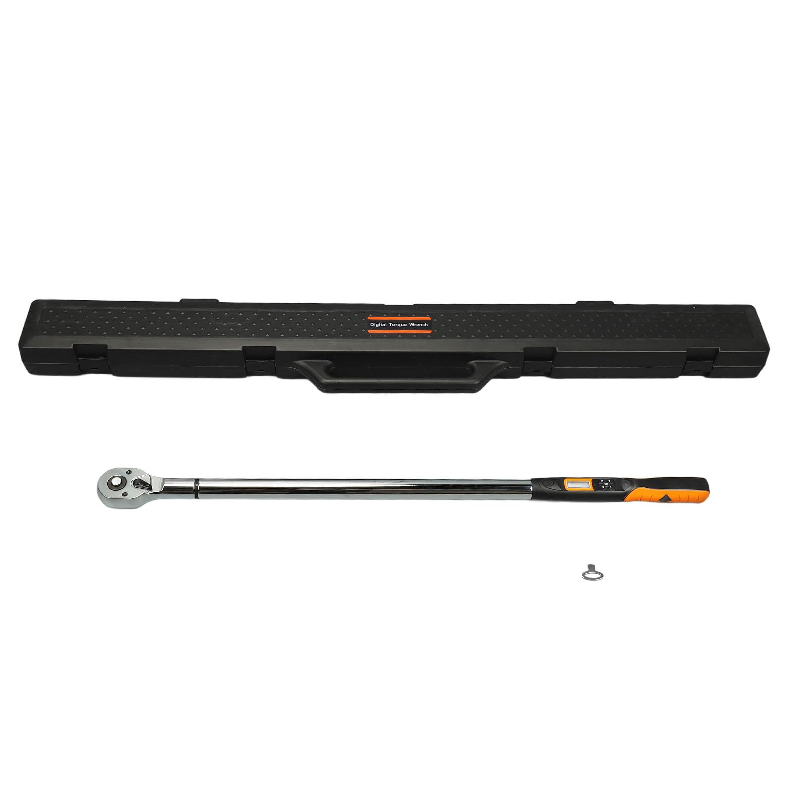 TOOLSGO 3/4 Inch Drive Digital Torsion Wrench 30-500Nm/22.1-368.8 Ft.lb High Precision Aluminum Alloy Electronic Torsion Spanner for Industrial Construction