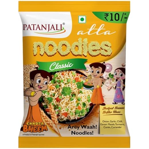 Patanjali Noodles Classic - 60g x8