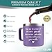 KLUBI May You Be Proud Of The Work You Do - Therapists Gifts for Women 14 Ounce Tumbler Purple Mug Gifts for Therapists Female Thank You Gift for Women Cute Employee Appreciation Gift for Coworkers