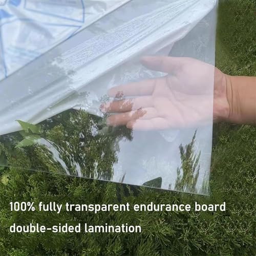 Láminas de policarbonato de 1,2 mm transparentes para techos de invernaderos 5