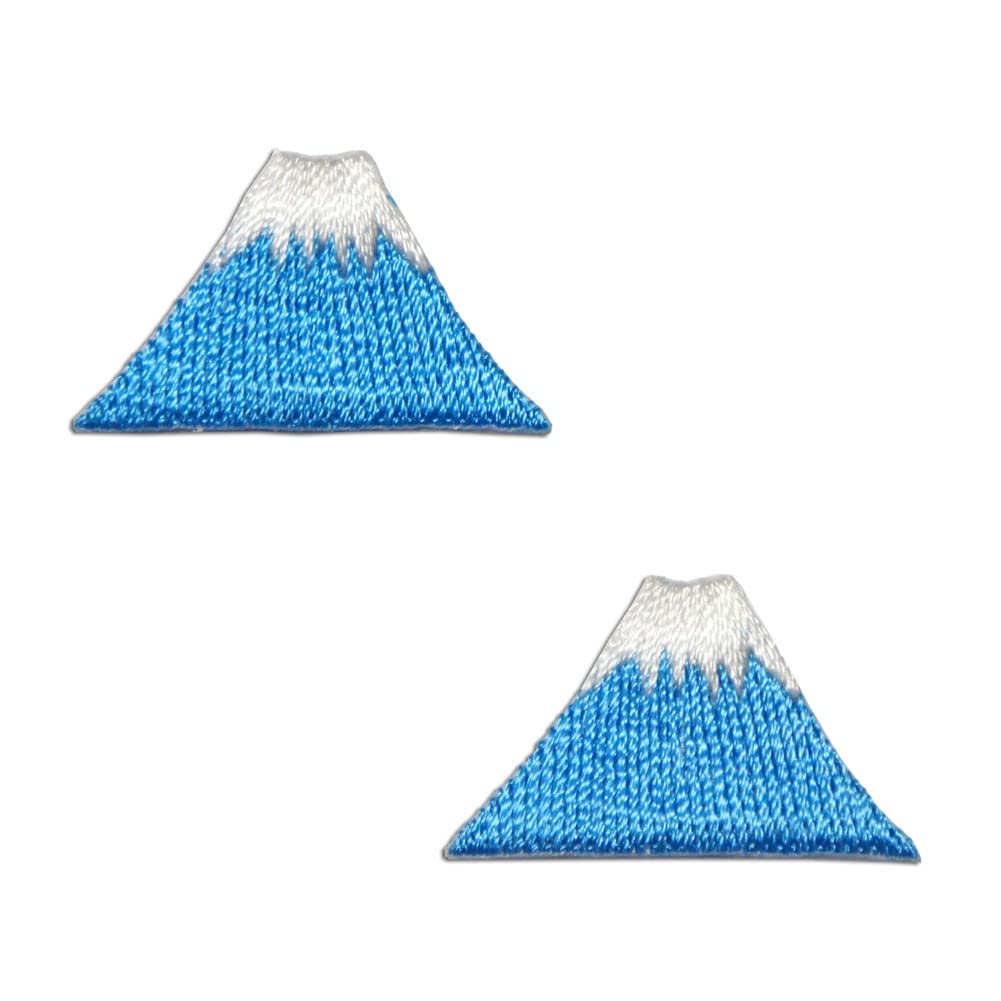 Amazon.co.jp: 小さい 刺繍アイロンワッペン アップリケ【富士山