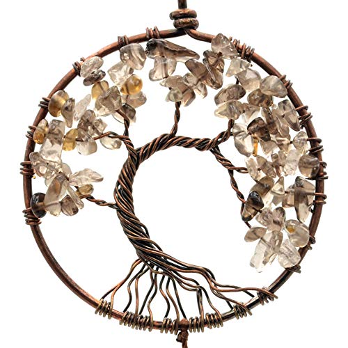 image for Urdeoms Dream Catcher Handmade Tree of Life Dream Catchers with Feathe