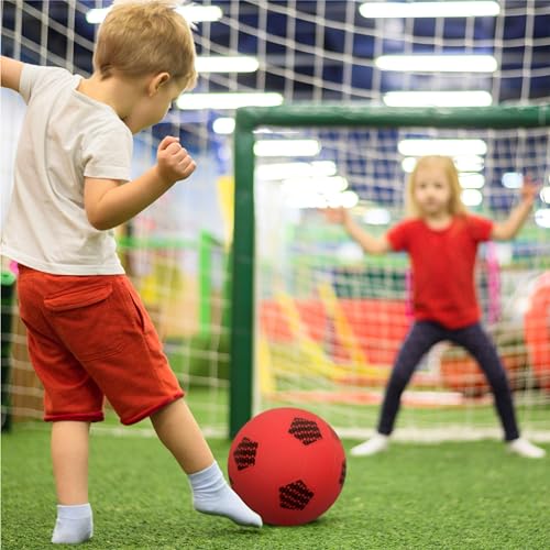 NIVIA Combo Homeplay Football Size - 1 and 3 (Red) 2 51SUZ3vu81L