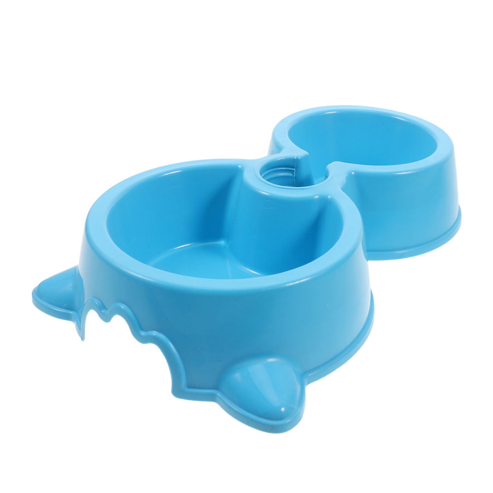 GALPADA Automatic Pet Water Dispenser with Dual Bowls Easy to Clean Dog Food and Water Bowl for Dogs and Cats for Hydration