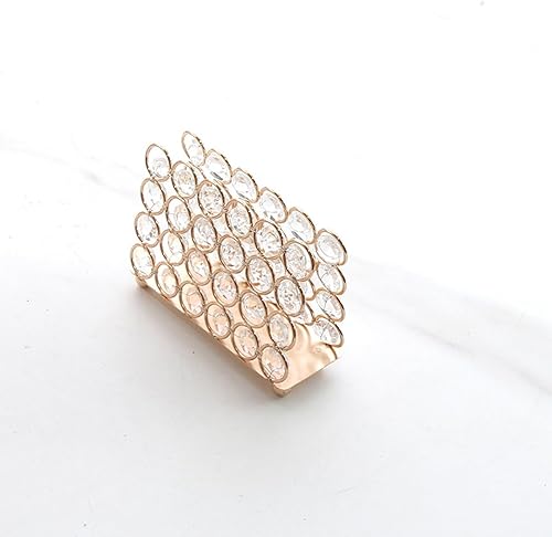 Miniatura 4 de 1 servilleta de cristal, organizador de servilletas de metal, moderno, dispensador de servilletas vertical, servilletero, decoración de mesa,