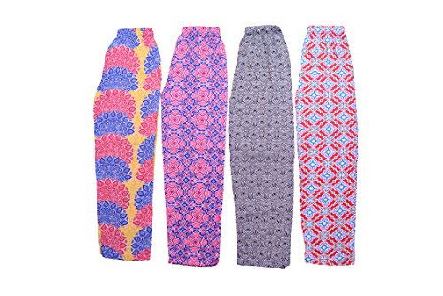 sonia collection Women’s Cotton Printed Pajama Pack of 4
