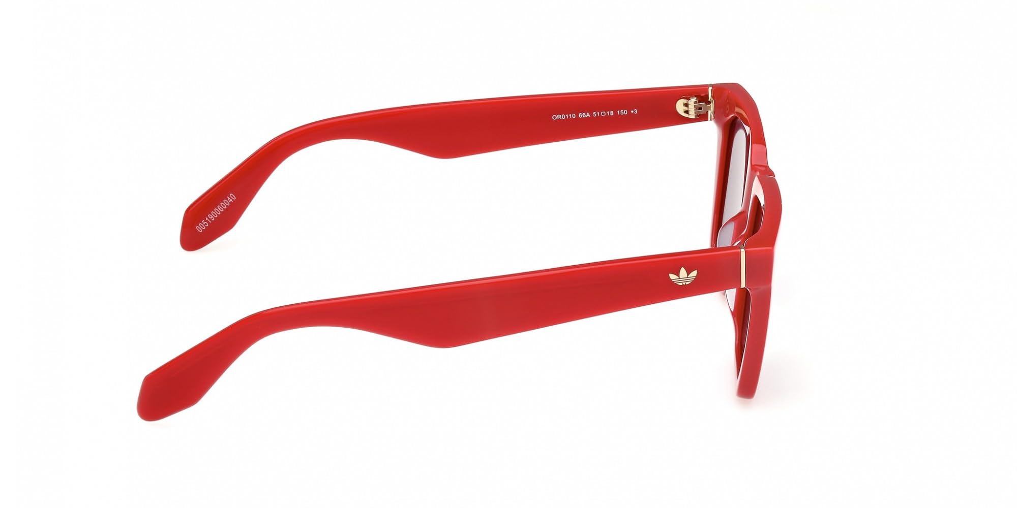 adidas Originals Occhiali da Sole OR0110 Shiny dark red 51/18/150 Uomo