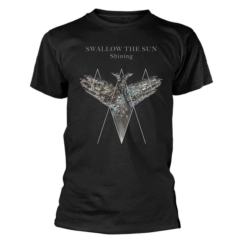 Plastic Head Swallow The Sun Shining Band Logo T Shirt M Black