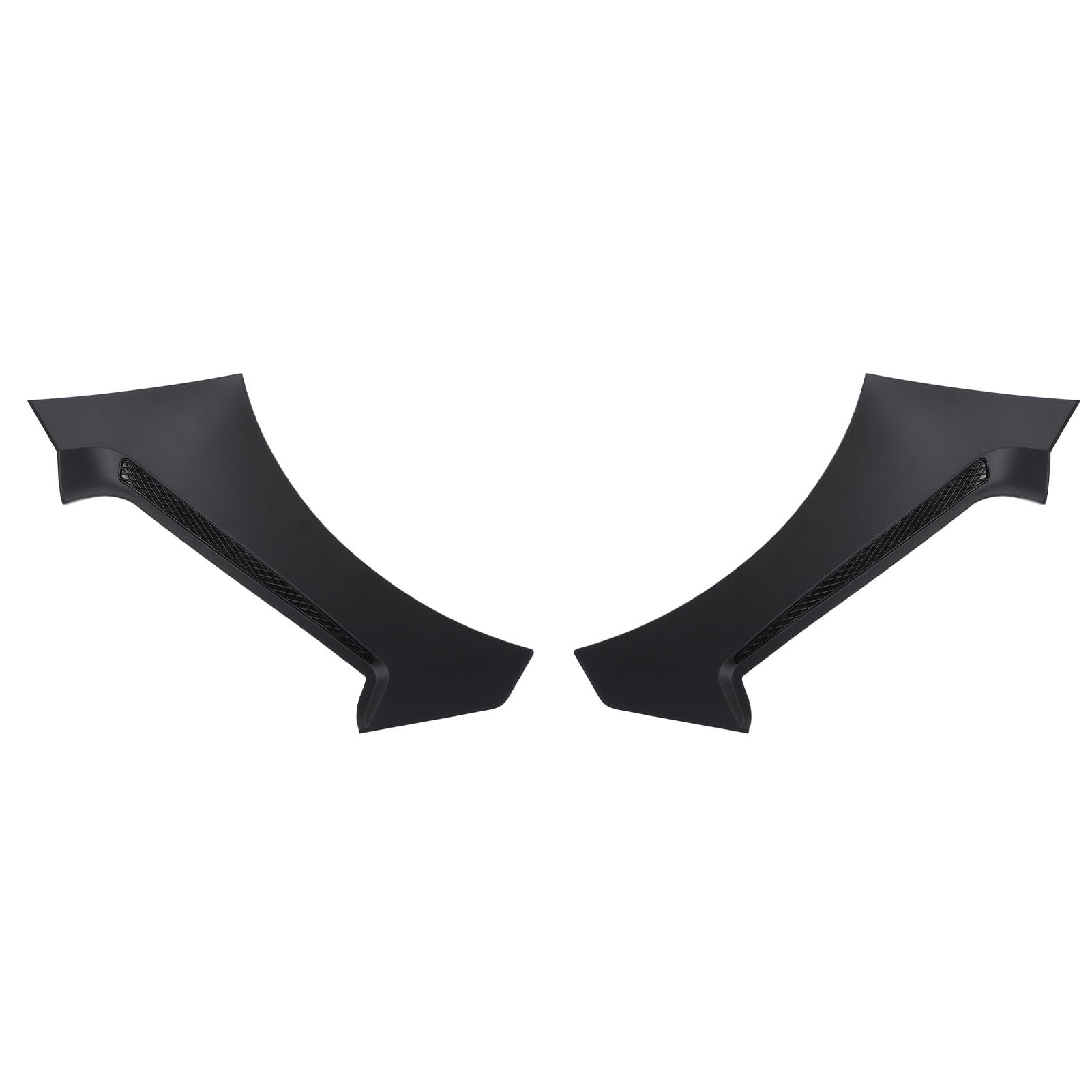 Parafango Anteriore Parte Laterale del Corpo Flare Scoop Nero per lo Stile GT Migliora L'aspetto del Veicolo per i Proprietari di Auto Materiale ABS Resistente All'usura