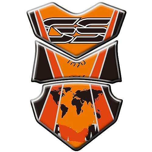 Autocollant de protection réservoir GS pour éviter les rayures de fermeture éclair moto