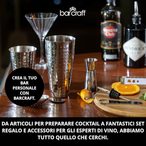 BarCraft Cocktail Jigger Dual Spirit Measure Cup, Stainless Steel, 25ml/50ml, Silver - Image 6