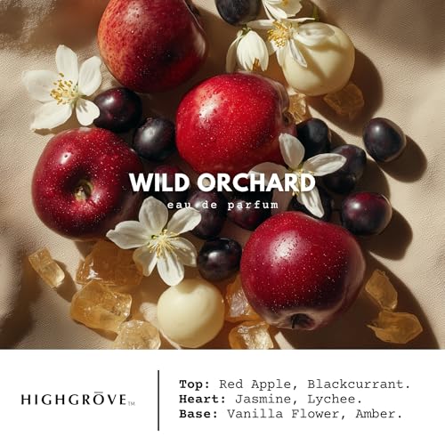 Image of Wild Orchard Premium Eau De Parfum 30ml, Fruity, Floral & Sweet, Soothing Fragrance, Long Lasting Perfume Spray For Men & Women
