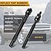 Anrain Upper and Lower Intermediate Steering Shaft Column, Fit for Chevy Avalanche Silverado Suburban GMC Sierra Yukon Cadillac Escalade 1500 2500 3500, Replaces Parts 19329330, 25958109, 905-512