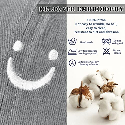 CMTOP Cappellini da Baseball da Uomo Donna Sorriso...