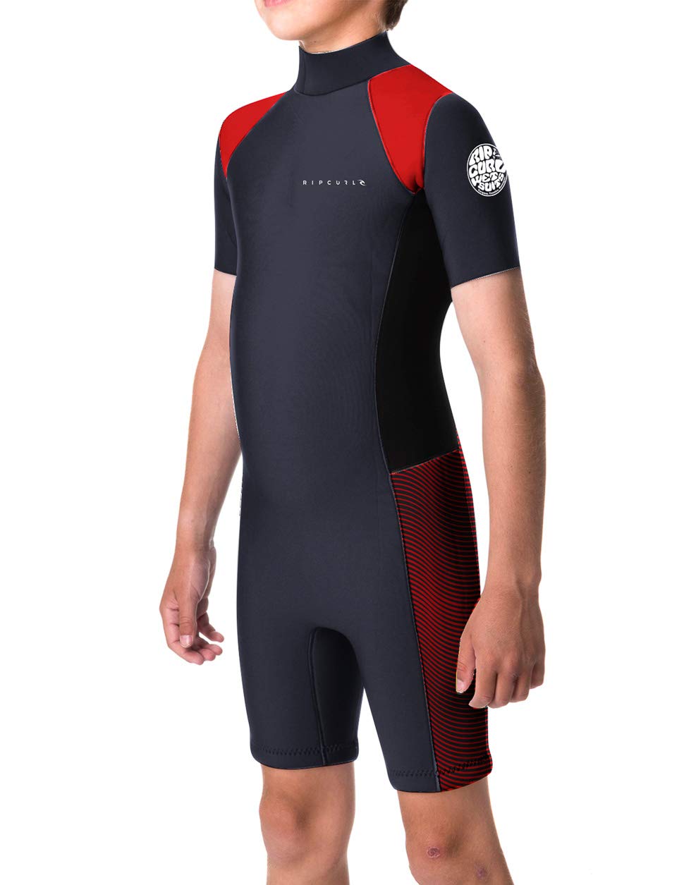 Rip CurlGROMS Aggrolite 1.5MM Spring Suit Wetsuit, Red, 12