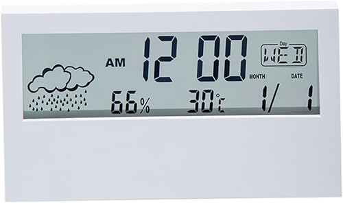 Reloj despertador electrónico perezoso temporizador eléctrico despertador eléctrico LED digital mesa decoración de mesa de comedor relojes digitales