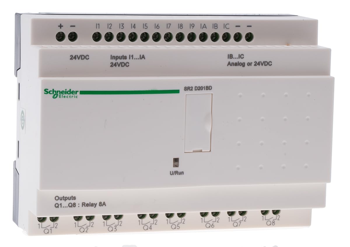 Schneider Electric Zelio Logic Logikmodul 12 Eingänge Relais-Ausgänge 24 V DC