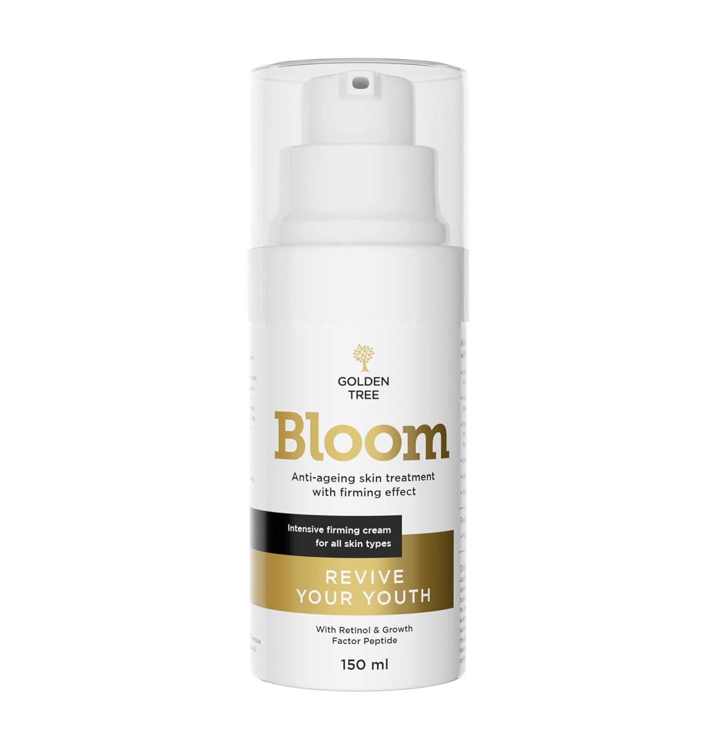 Golden Tree Bloom Body Moisturiser - Anti-Aging Day and Night Body Cream - Skin Care Formula Raises Collagen & Elastin Levels - Improves Skin Volume - Tightens, Hydrates, and Rejuvenates Your Skin