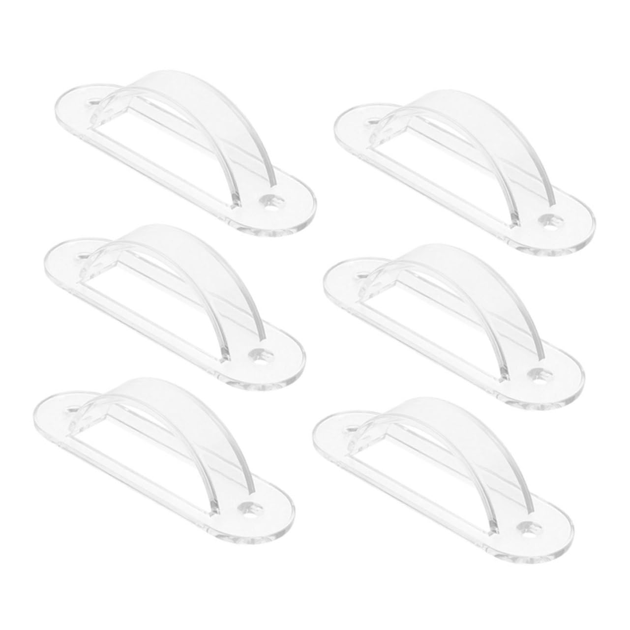 DOITOOL 6 Pcs Light Switch Covers Clear Rocker Switch Plate Guards For Kids Child Proof Durable Fits Switches Office Home And Nursery