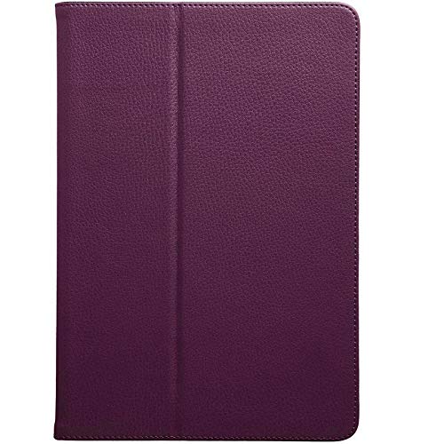 Leather Folio Flip Case For Apple iPad Air (9.7", 2013-2018) (Purple), 9.7 inch - Image 2