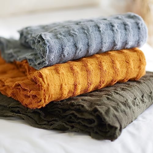 Hadley Wren womens Hailey Scarf, Ultra-soft Textured Winter/Fall Wrap4